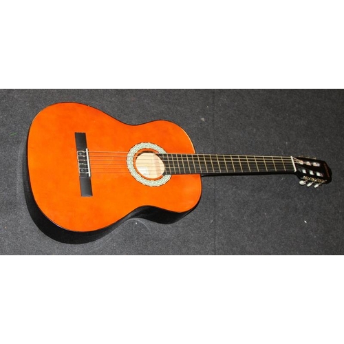 305 - Quality Encore EA255 electro-acoustic guitar c/w hand made Clifton Concert acoustic guitar.