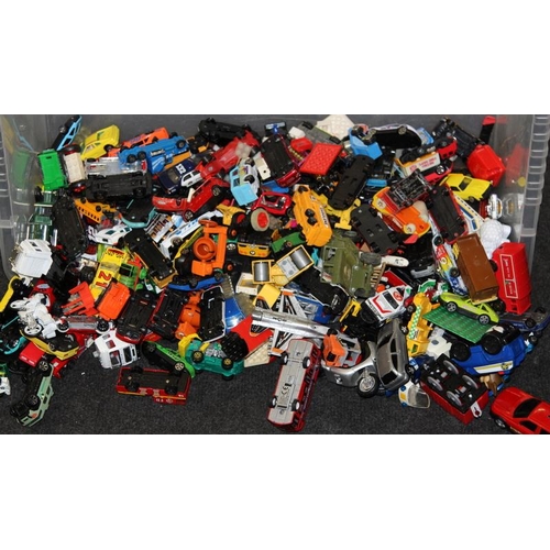 315 - Large tub of loose die-cast model vehicles, various makes and eras