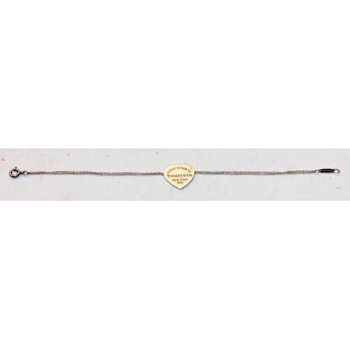 354 - Tiffany & Co. Tiffany marked silver bracelet