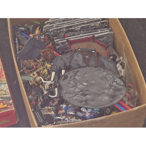 201 - A very large lot of Warhammer loose figures and boxed sets. Shows signs of previously belonging to a... 