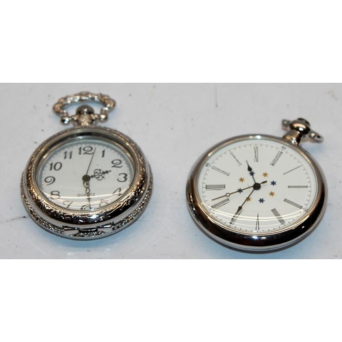 333 - Vintage Precista 60 minute mechanical stop watch, working c/w a small number of pocket watches, some... 