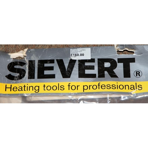 194 - Sievert turbo 60 roofing kit heavy duty burner propane/butane. Still factory sealed