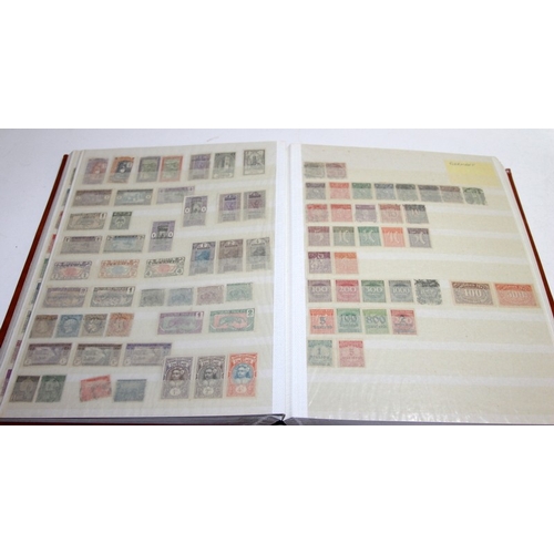 200 - Stamps: A good GB stockbook including Victorian c/w two further stockbooks containing world stamps a... 