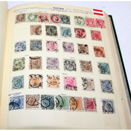 202 - Stamps: Three very good albums of mounted world stamps sorted alphabetically from Abu Dhabi through ... 