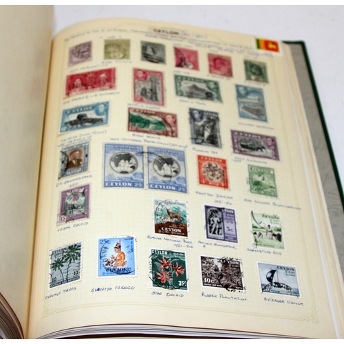 202 - Stamps: Three very good albums of mounted world stamps sorted alphabetically from Abu Dhabi through ... 