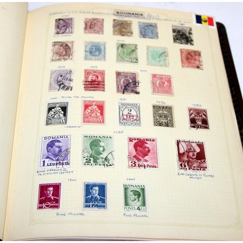 203 - Stamps: Four very good albums of mounted world stamps sorted alphabetically from Italy to Zululand. ... 