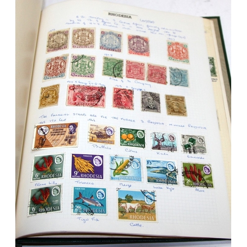 203 - Stamps: Four very good albums of mounted world stamps sorted alphabetically from Italy to Zululand. ... 