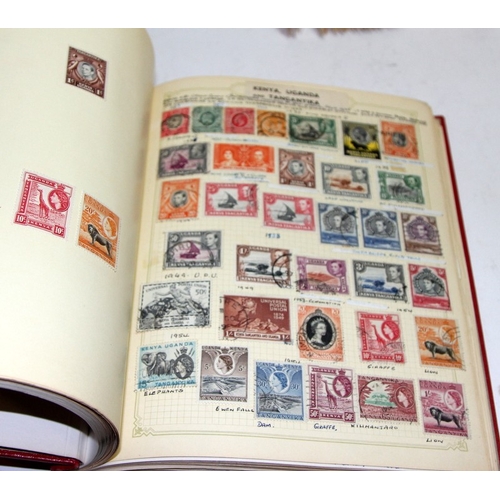 203 - Stamps: Four very good albums of mounted world stamps sorted alphabetically from Italy to Zululand. ... 