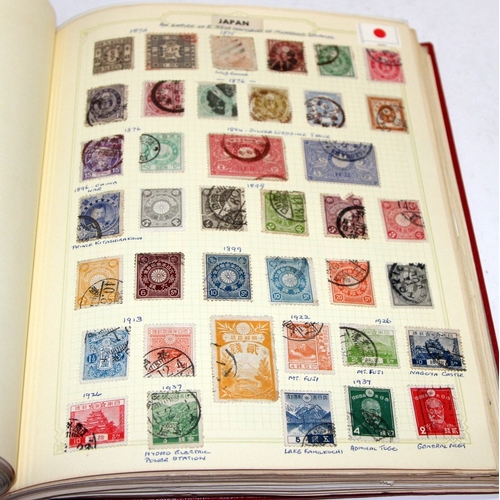 203 - Stamps: Four very good albums of mounted world stamps sorted alphabetically from Italy to Zululand. ... 