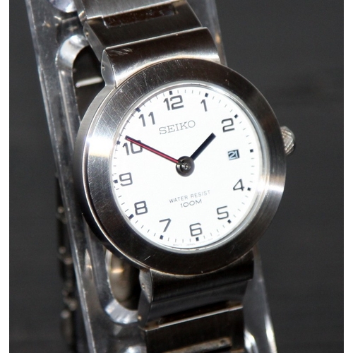 78 - Seiko gents quartz watch ref:V732-0P20. Working at time of listing (ref:Mitch)