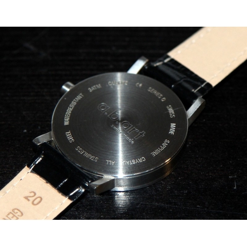 207 - A B Art series 0 gents Swiss quartz dress quartz watch. Working at time of listing