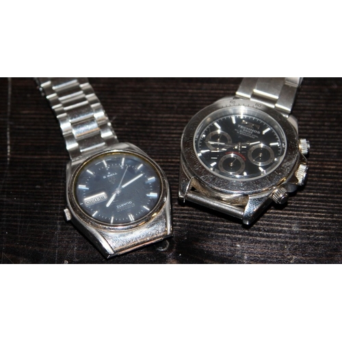 269 - Collection of gents quartz fashion watches, all running at time of listing