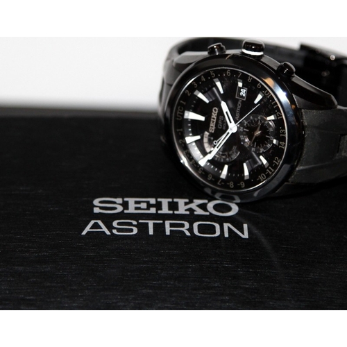 284 - Quality Seiko 1st Gen. Astron GPS Solar ref:7X52-0AB0 gents watch. GPS controlled time and time adju... 