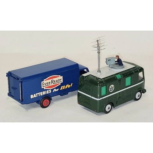 130 - Dinky Supertoys 968 B.B.C. T.V. Roving Eye Vehicle together with 918 