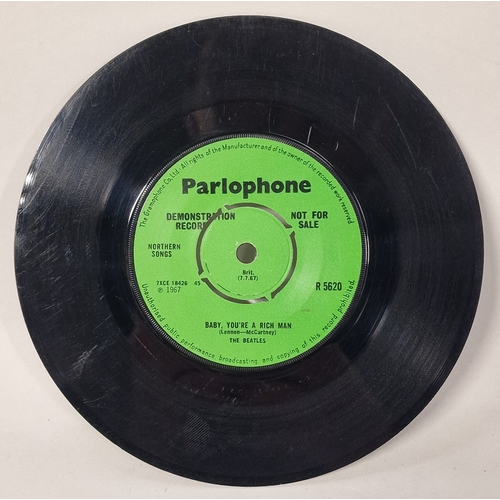 72 - The Beatles Rare original 1967 UK Parlophone Demo R5620 45rpm 7