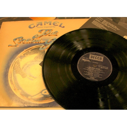 289 - Prog Rock: A collection of vintage vinyl LP's by English Prog Rock band Camel, includes Mirage, Stat... 