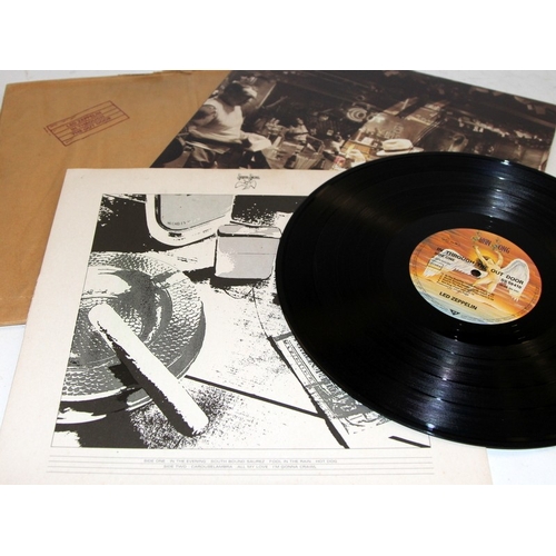 290 - Classic Rock: A number of Led Zeppelin vinyl LP's to include Led Zep II, III, IV, Physical Graffiti,... 