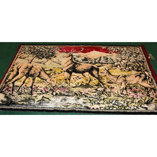 293 - A collection of vintage Middle-Eastern rugs. Purchased in Syria in the 1950's. 6 in lot including tw... 