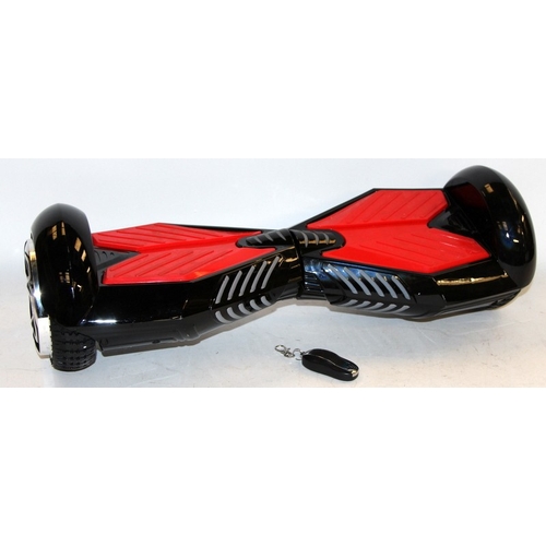 294 - Smart Hover Board/Balance Scooter. Boxed with remote and mains charger