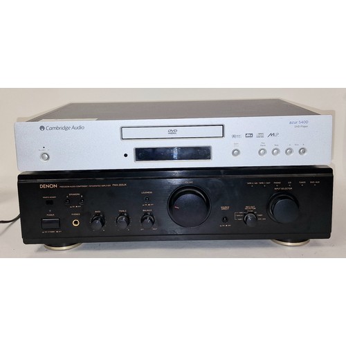 368 - Denon PMA355UK Integrated Amplifier together with Cambridge Audio azur 540D DVD Player (2).