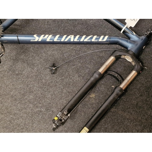 224 - Specialized sports bike frame and seat for spares