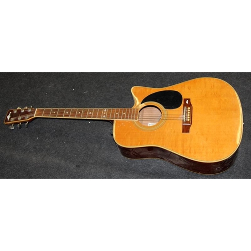 131 - Vintage Marlin semi acoustic guitar ref:MF/CAE.