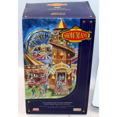 143 - Lledo Showman's Helter Skelter ref:GF1002 c/w a Hawthorne Village Christmas Express locomotive and t... 