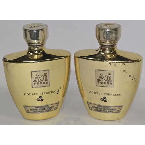 14 - 2 x Au Double Espresso flavoured vodka 70cl (REF 30E).