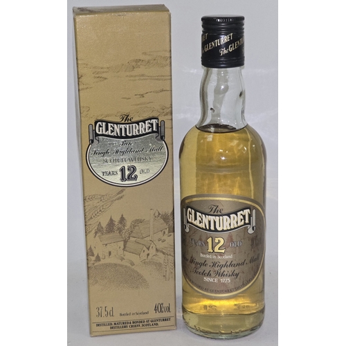 22 - Collectable The Glenturret 12 Year Single Highland Malt Scotch Whisky 37.5cl boxed.