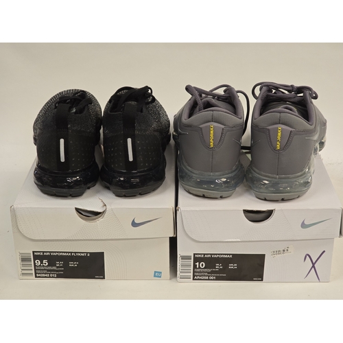 147 - 2 x Pairs boxed Nike Air Vapormax Trainers. Sold in a pre-owned used condition. Boxes may not match ... 