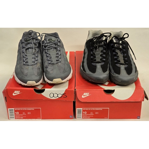 148 - 2 x Pairs boxed Nike Air Max Trainers. Sold in a pre-owned used condition. Boxes may not match train... 