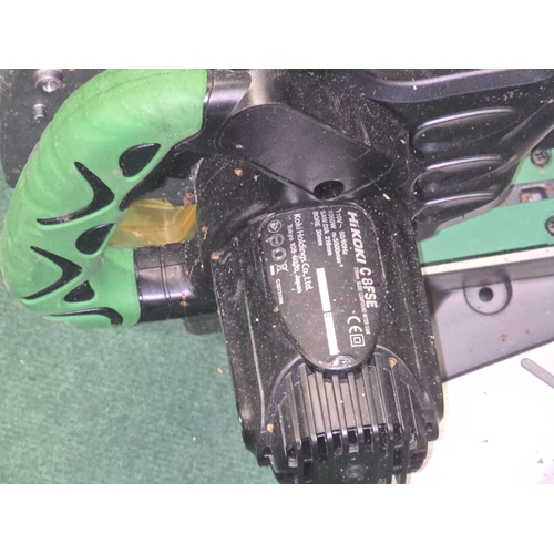 233 - Hikoki C 8FSE Slide Compound Mitre saw.