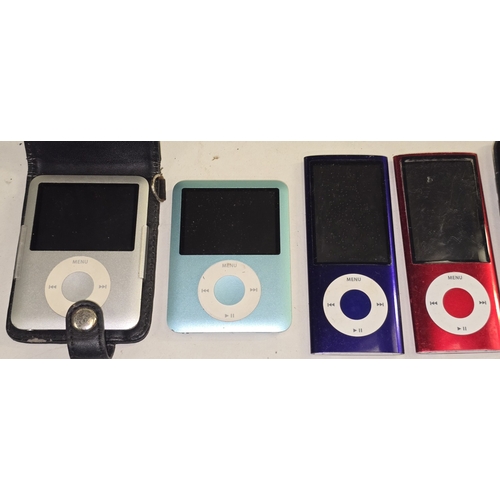 137 - A quantity of Apple iPods. Various models. Eight in total.