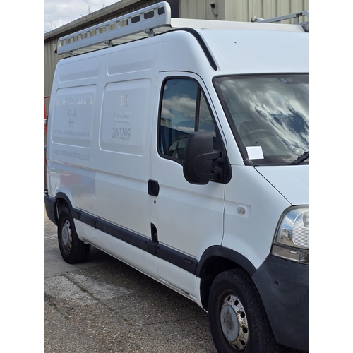 2 - Vehicle: White Nissan Interstar 100 SE MWB van. First registered 27/09/2007. Registration OV57 HKO. ... 