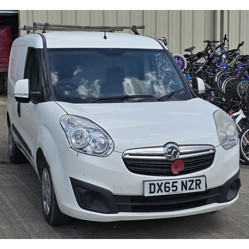 3 - Vehicle: White Vauxhall Combo 2000 L1H1 CDTI Sportive van. First registered 08/09/2015. Registration... 
