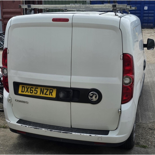 3 - Vehicle: White Vauxhall Combo 2000 L1H1 CDTI Sportive van. First registered 08/09/2015. Registration... 