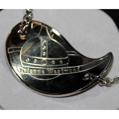 1 - Genuine Vivienne Westwood Jewellery: 42cms choker necklace 'I'm Not A Terrorist - Please don't Arres... 