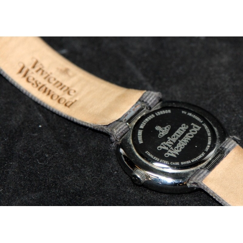 6 - Genuine Vivienne Westwood Time Machine Collection  'Spirit' unisex quartz watch ref:VV020 GYBK. Unbo... 