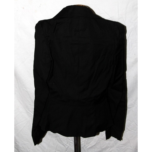 41 - Vivienne Westwood Red Label collection three button black blazer size 44 (UK size 12) From a single ... 