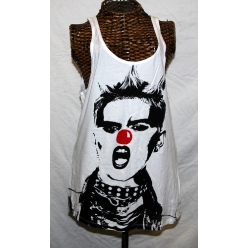 22 - Vivienne Westwood clothing: Three different design Tops created for Comic relief. All size Medium. F... 