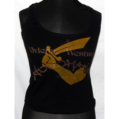 28 - Vivienne Westwood clothing: Three Anglomania collection promotional tops size Medium (Bucking horse ... 