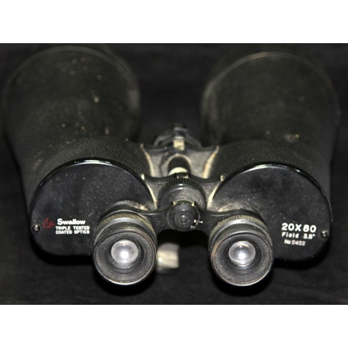 170 - Viking Optical Swallow 20x80 binoculars with tripod bracket