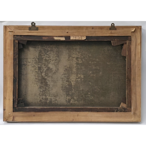 33 - Harry Williams (1807-1886): Antique oil on canvas painting 