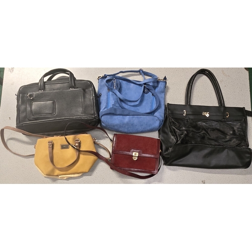 A collection of ladies handbags to include some designer examples ...