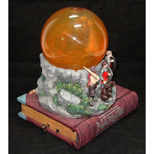 3 - Musical Disney's Chronicles of Narnia large snow globe  29cms tall.