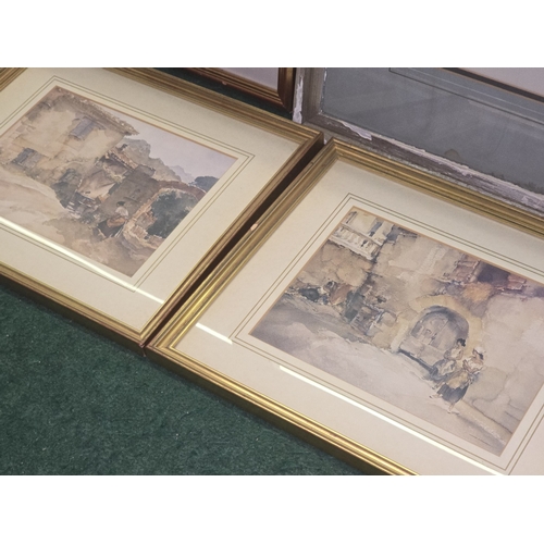 21 - A collection of of framed and glazed William Russell Flint furnishing prints to include an embossed ... 