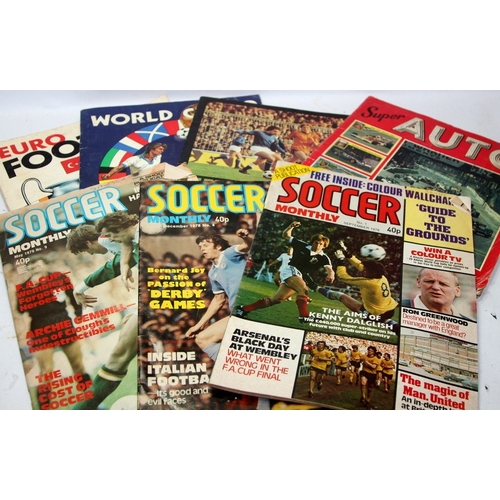 A collection of vintage Panini football sticker albums: Euro Football ...