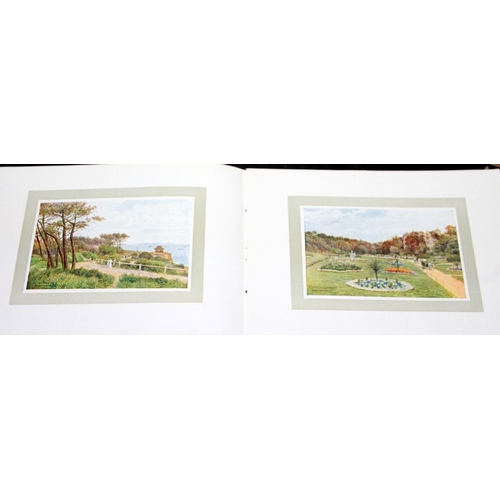375 - Local interest 'Bournemouth Boscombe & Poole - From Original Water Colour Paintings' by AR Quinton c... 