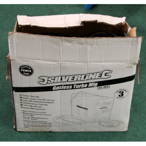 60 - Silverline gasless turbo-MIG 50-90A. Offered untested