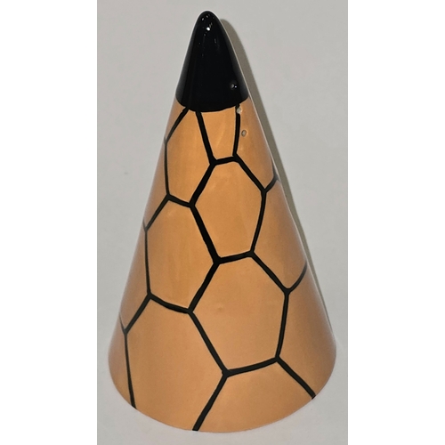 20 - Lorna Bailey Old Ellgreave Pottery limited edition 239/250 Beehive sugar sifter. Signed and stamped ... 
